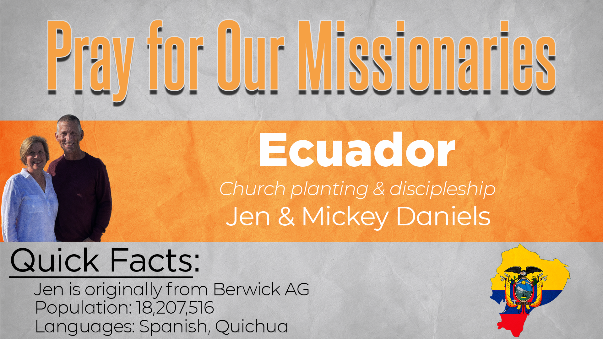 Daniels Missionary Graphic