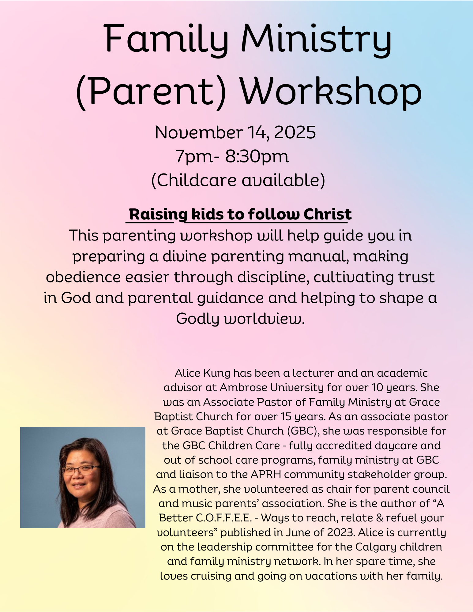 Friday Night Workshop