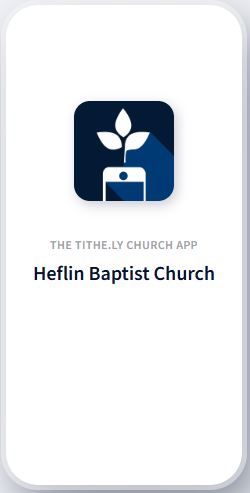 Heflin Baptist Church App
