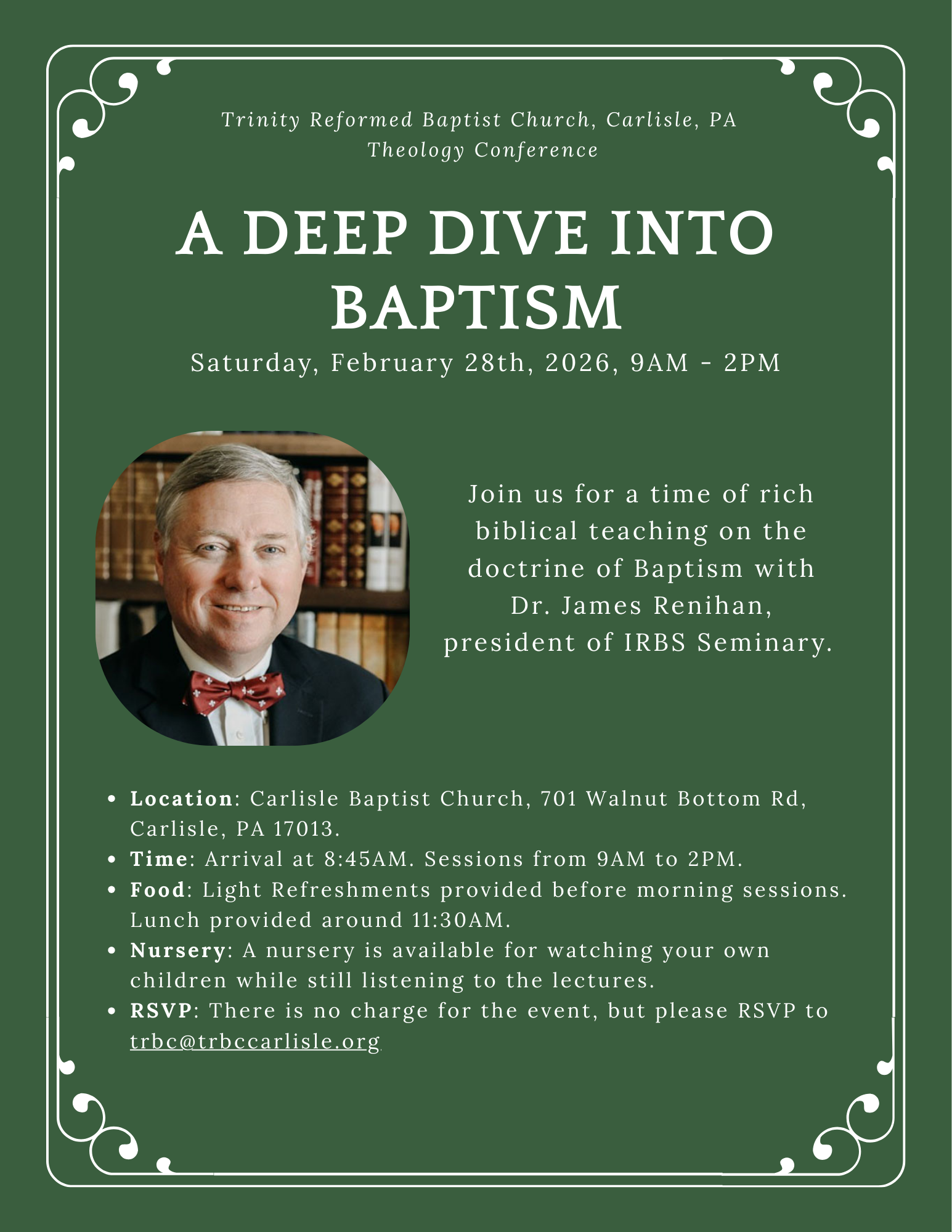 A Deep Dive Into Baptism with Dr. James Renihan