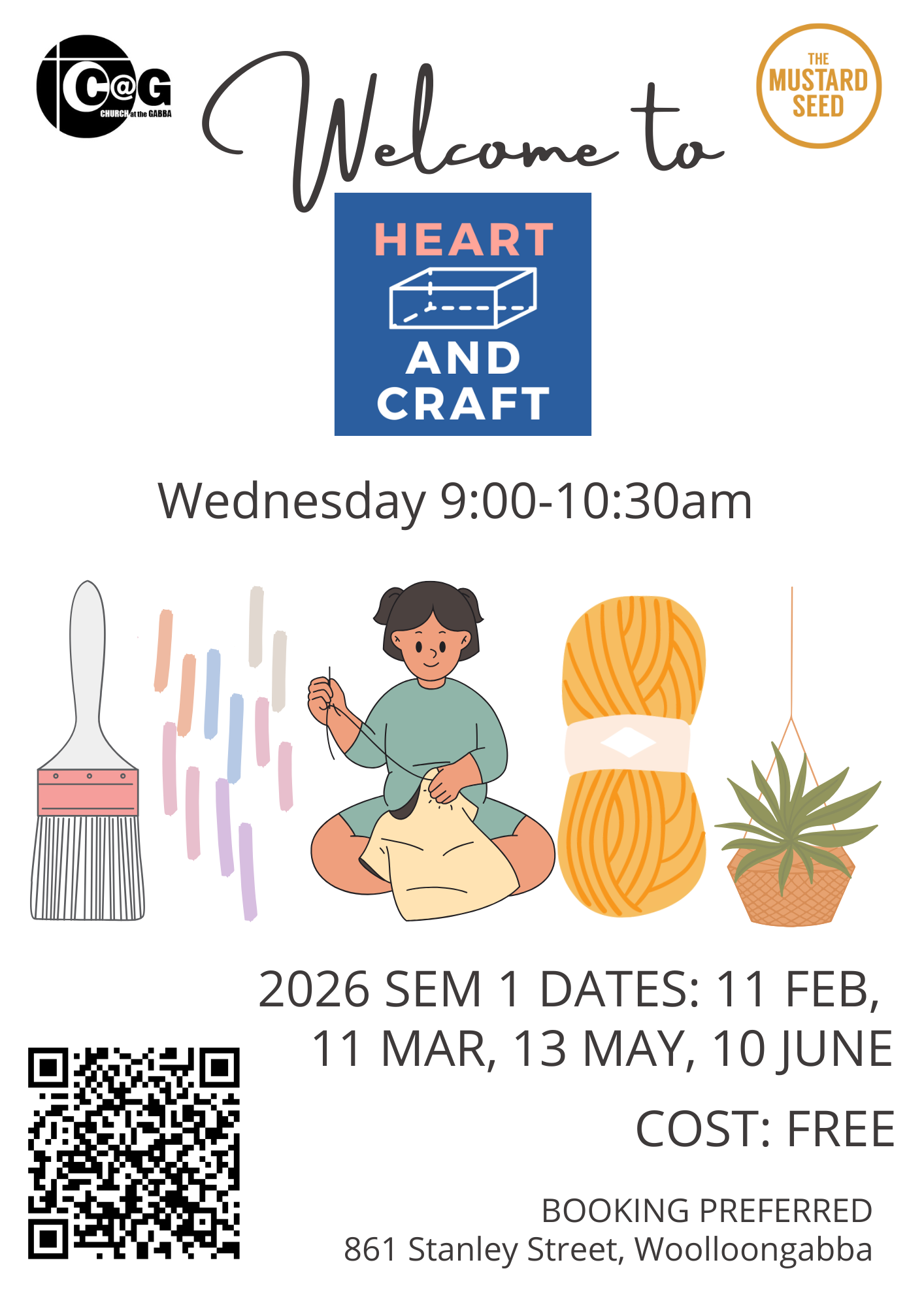 Heart and Craft flyer
