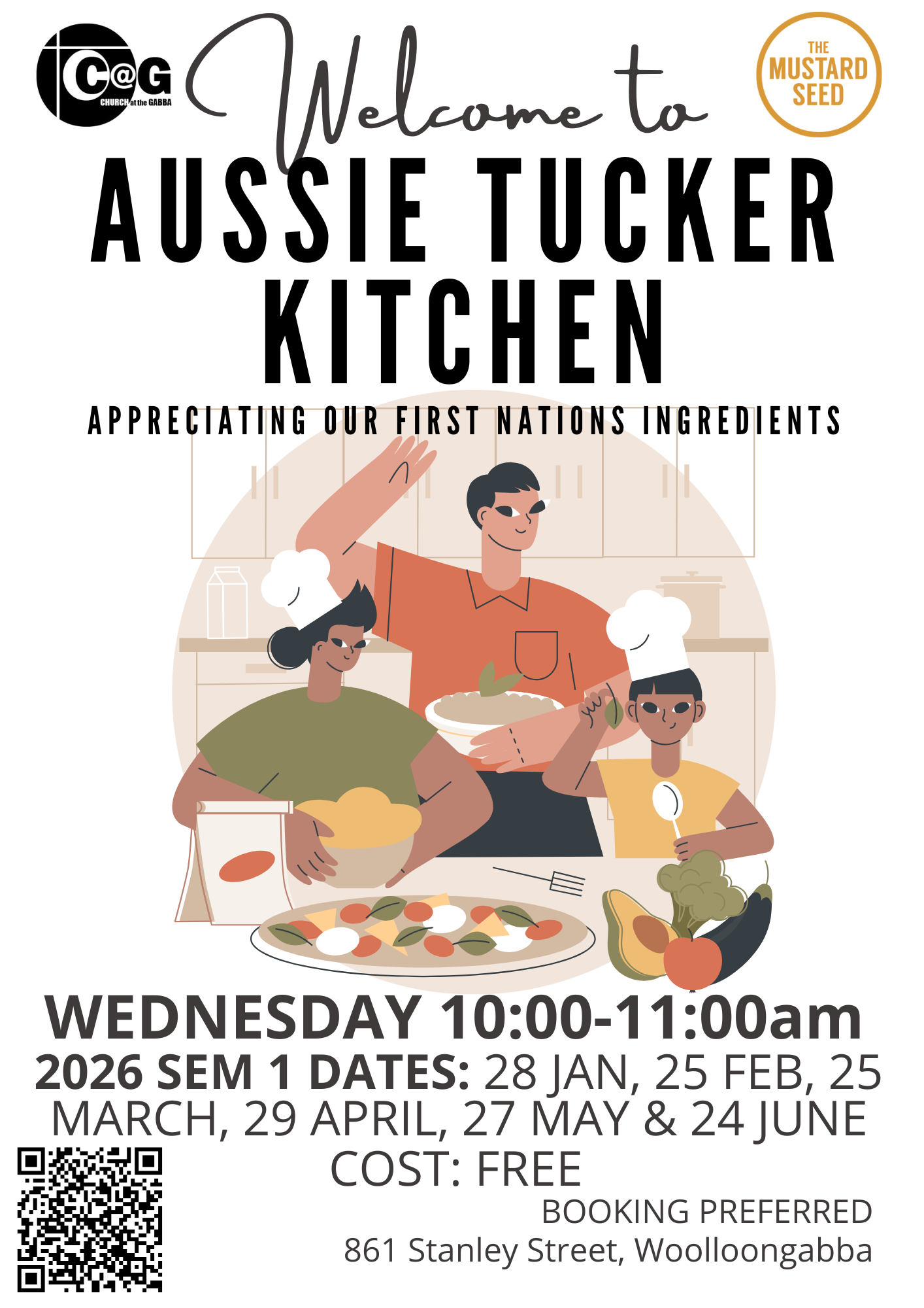 Aussie Tucker Kitchen flyer