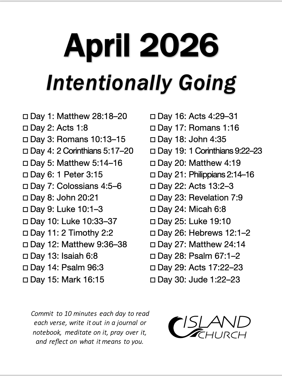 April 2026 Daily Scripture Card