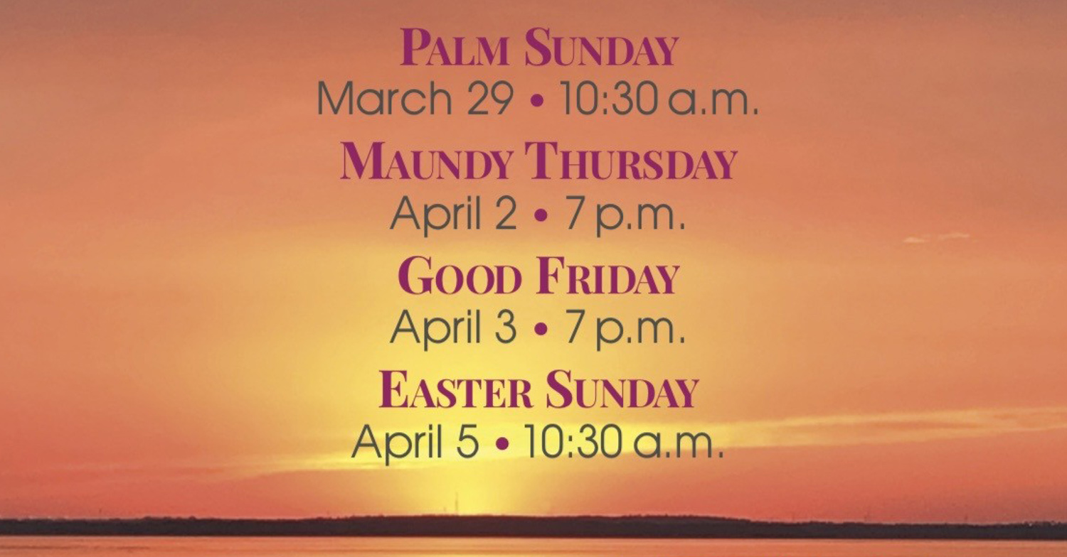 Join us this Easter to explore genuine meaning and hope.