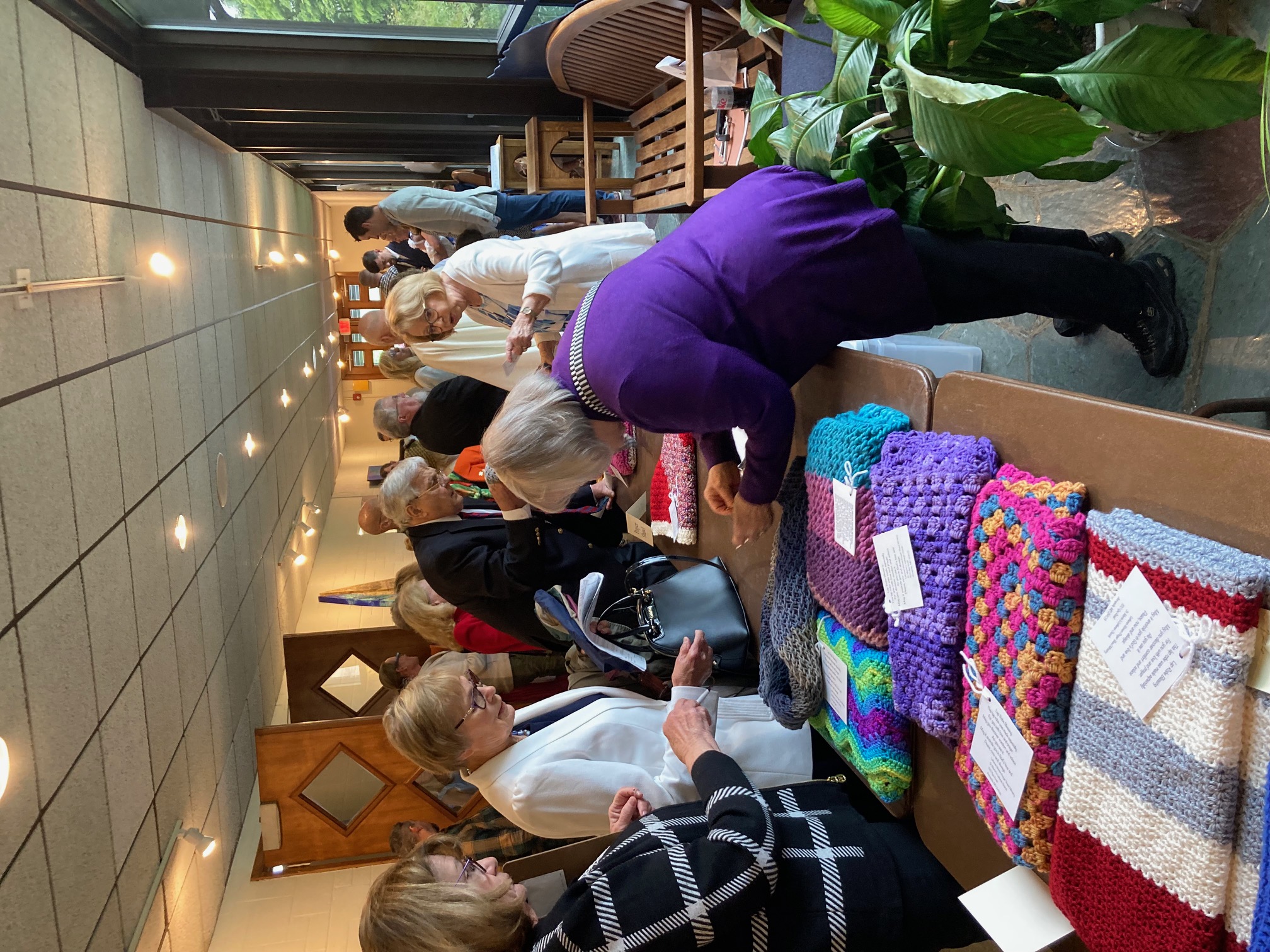 Dottie Hall (Lft), Betty Cirone & Rita Moday (Rt), St Martins Parishioners