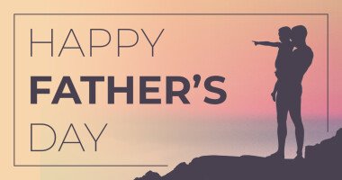 Happy Father's Day with Child