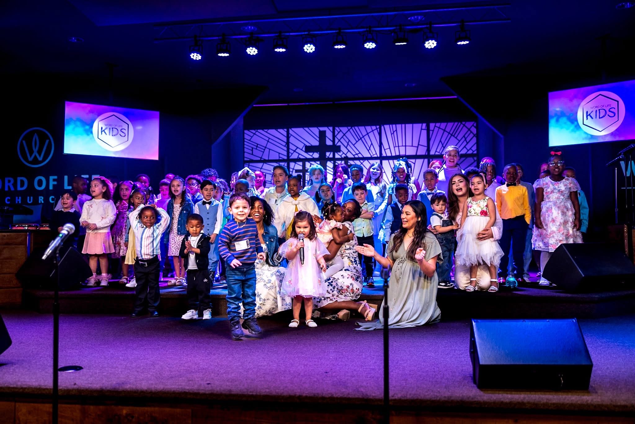 Children participating in WOLC Kids at Word of Life Church