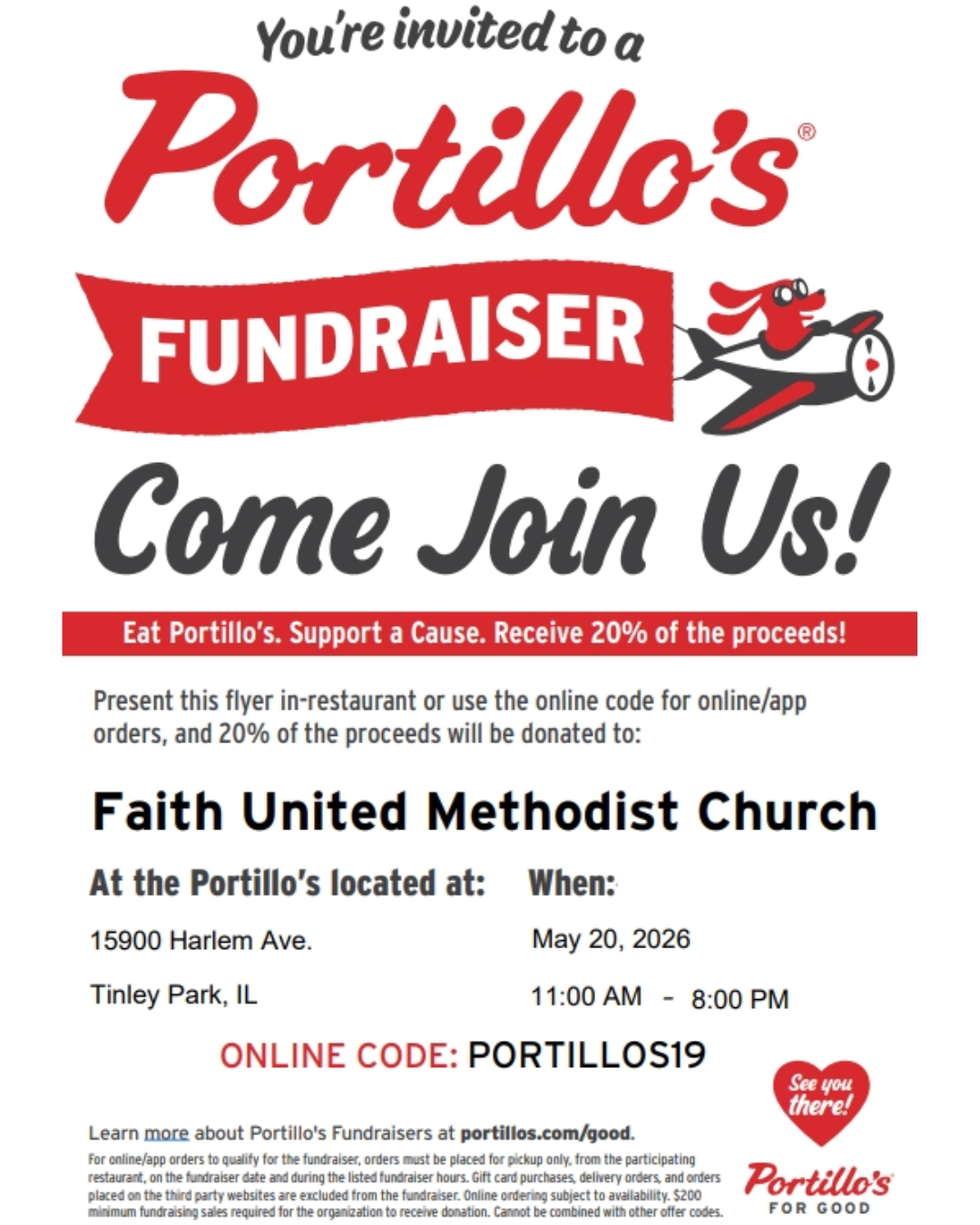 Portillo's Flyer