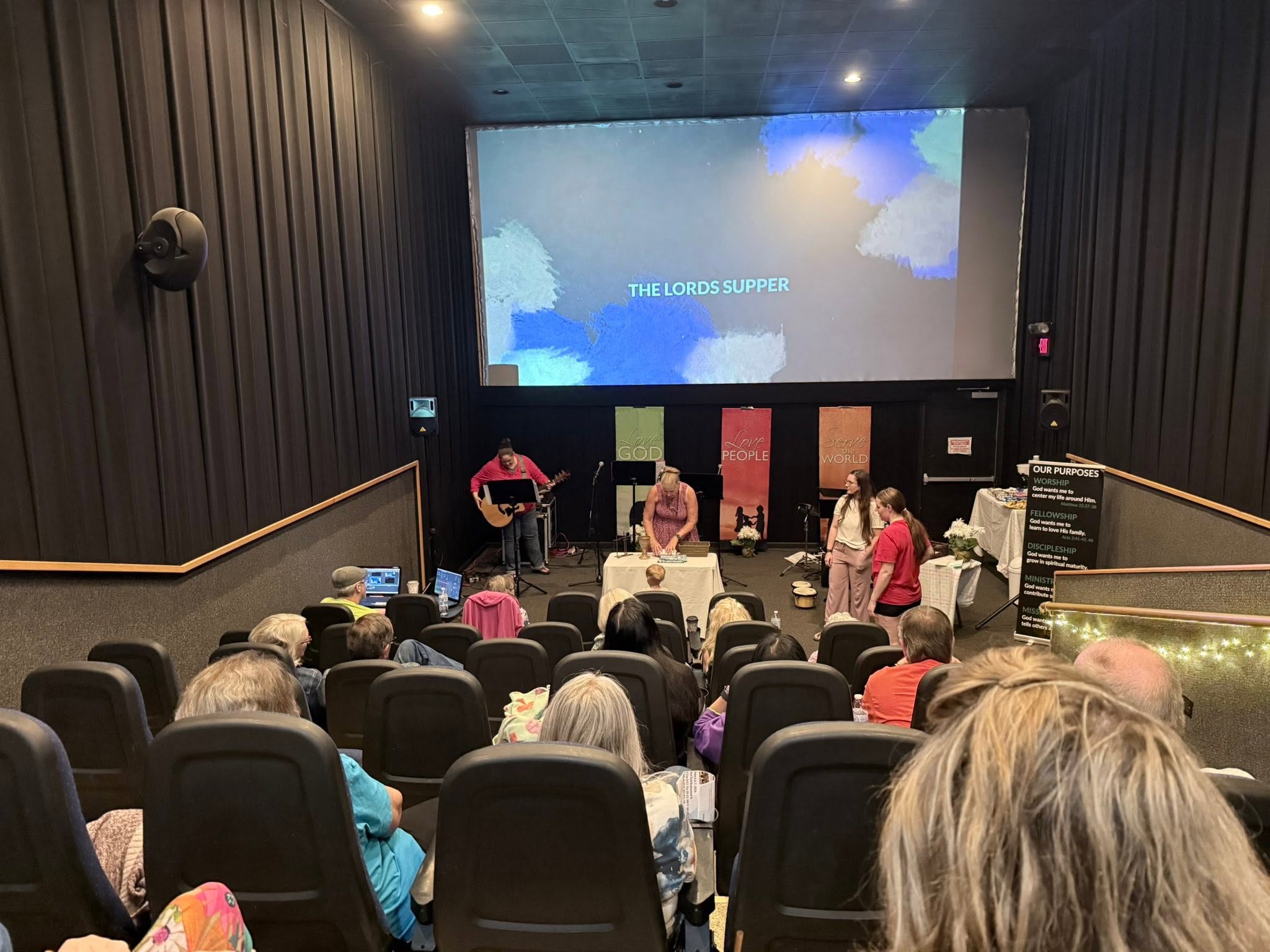 People visiting Fresh Start Church