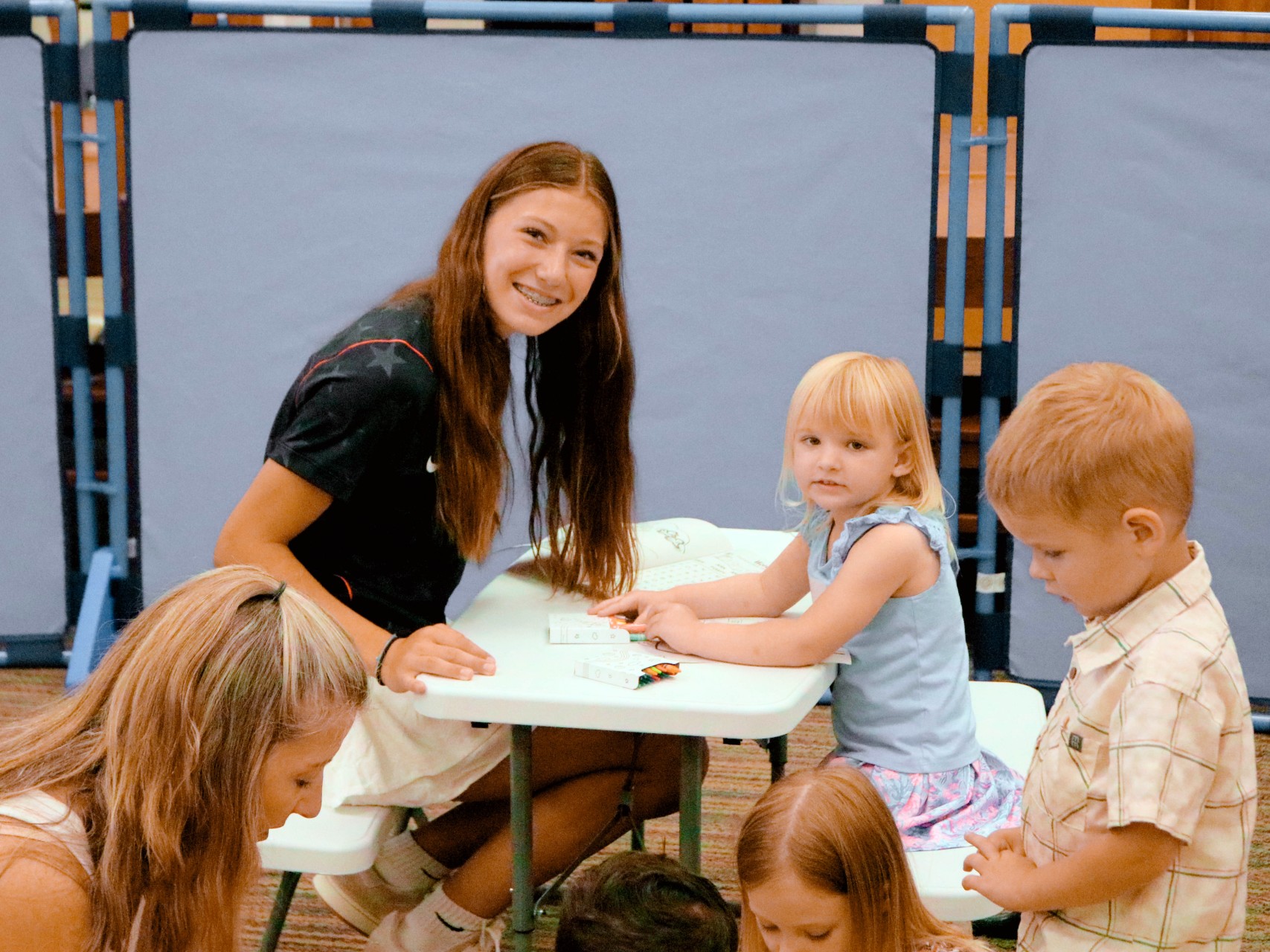 Children enjoying a lesson in a Redeem Kids classroom