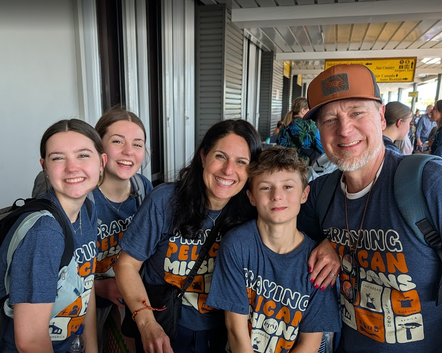 Pastor Zach and Shanna Crowell with their family
