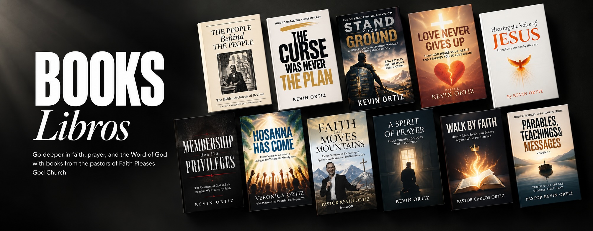 Books by the Pastors of Faith Pleases God Church