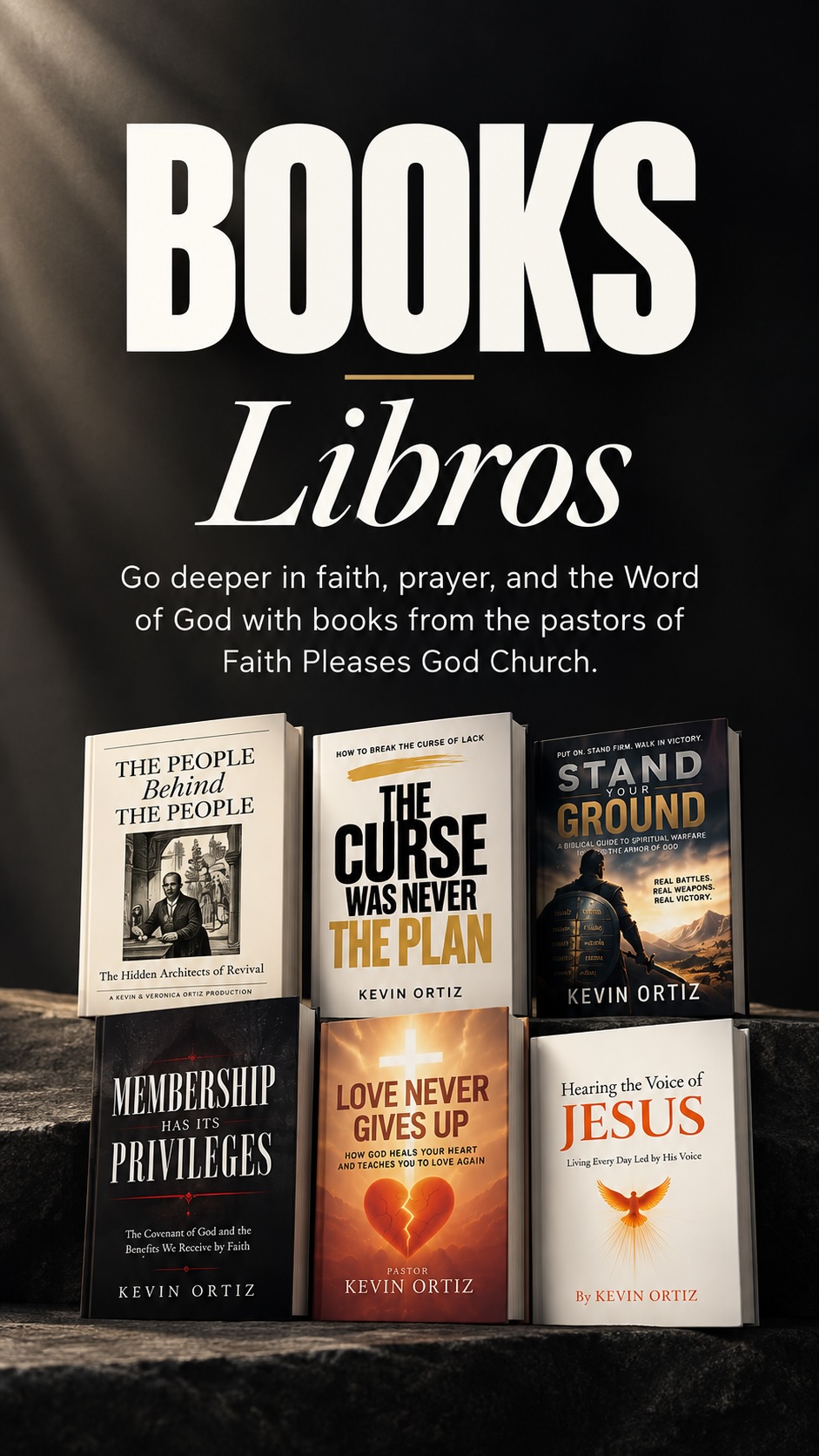 Books by the Pastors of Faith Pleases God Church