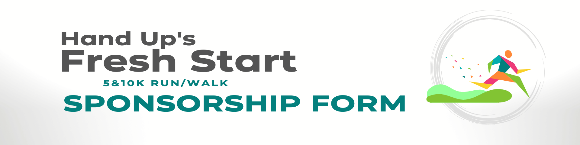 Hand Up Fresh Start Sponsorship Header