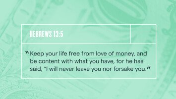 Hebrews 13:5
