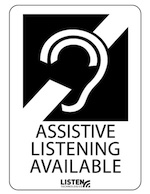 listening assist symbol