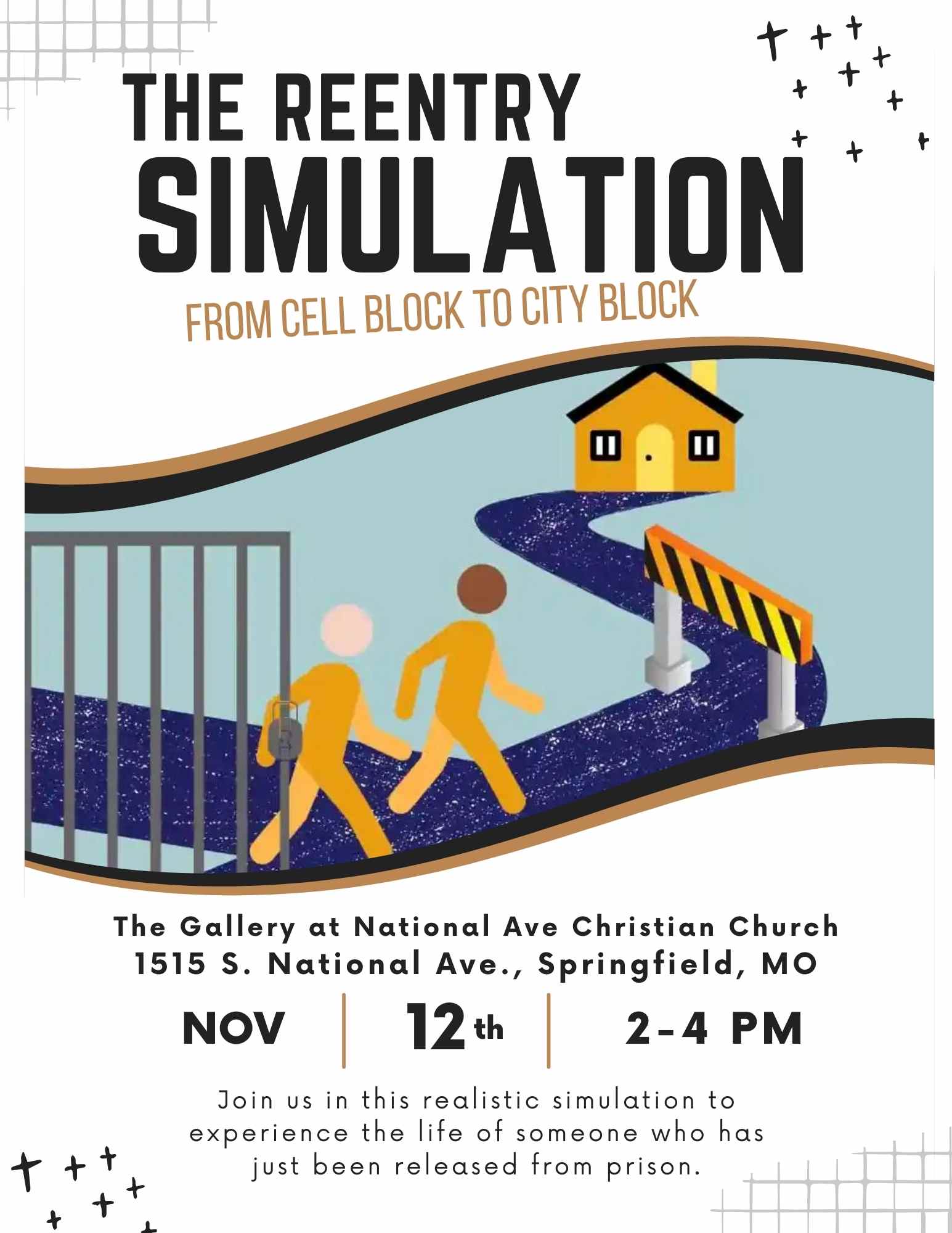 Flyer for Re-Entry Simulation