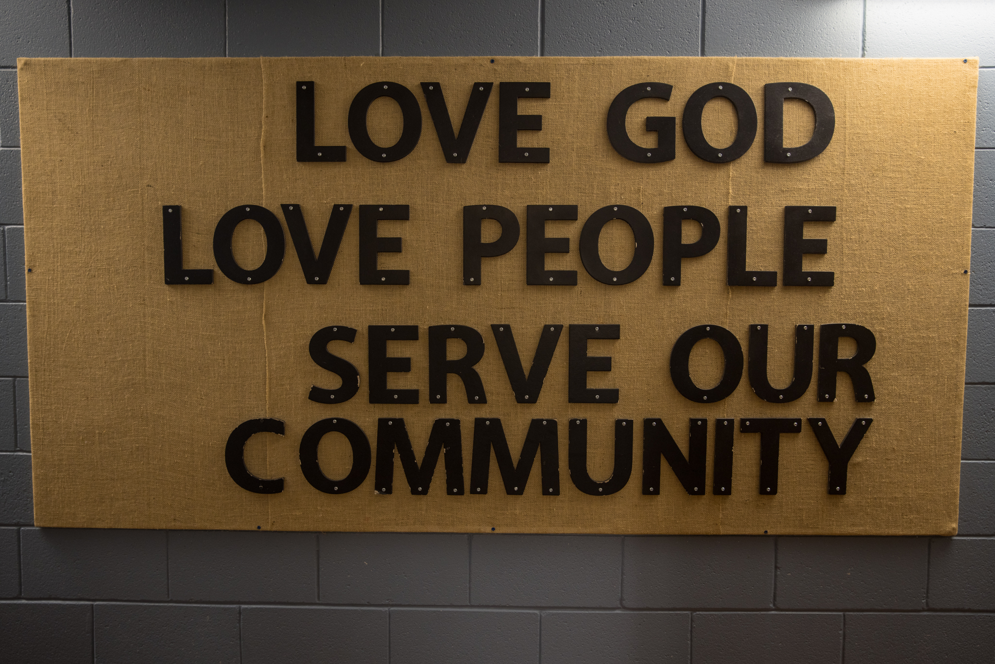 Love God. Love People. Serve our Community.