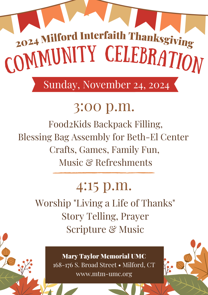 Thanksgiving Community Celebrations