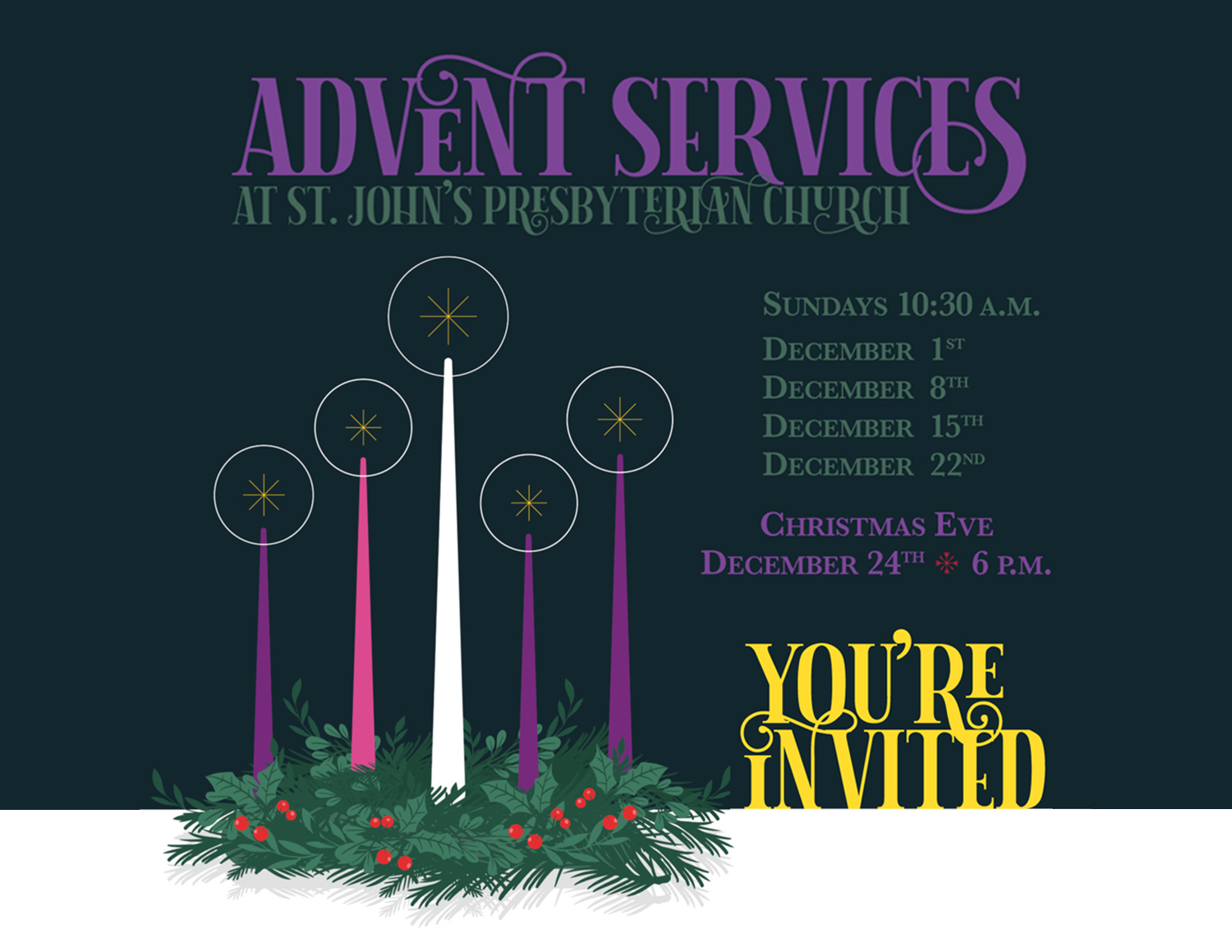 Worship with us this Advent season!