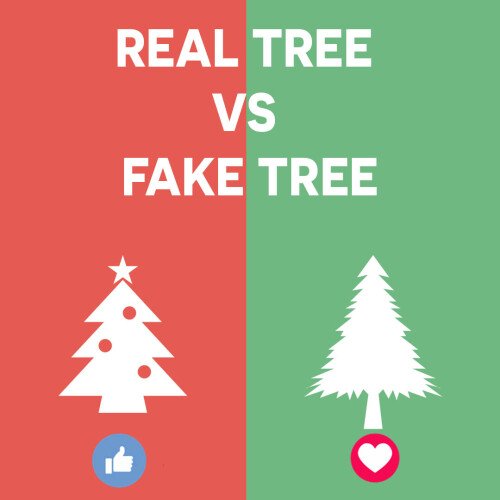 Real Tree vs Fake Tree