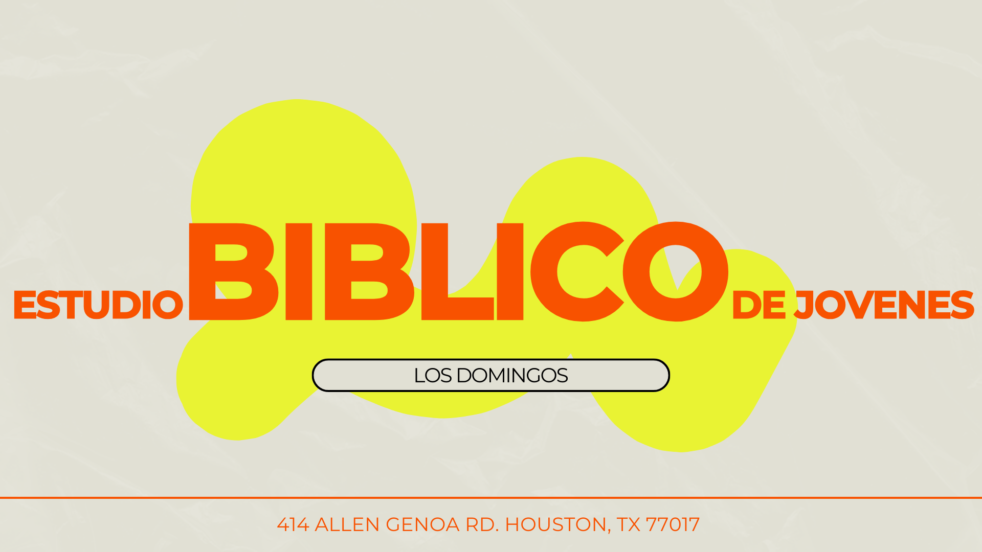 Estudio bíblico para jóvenes