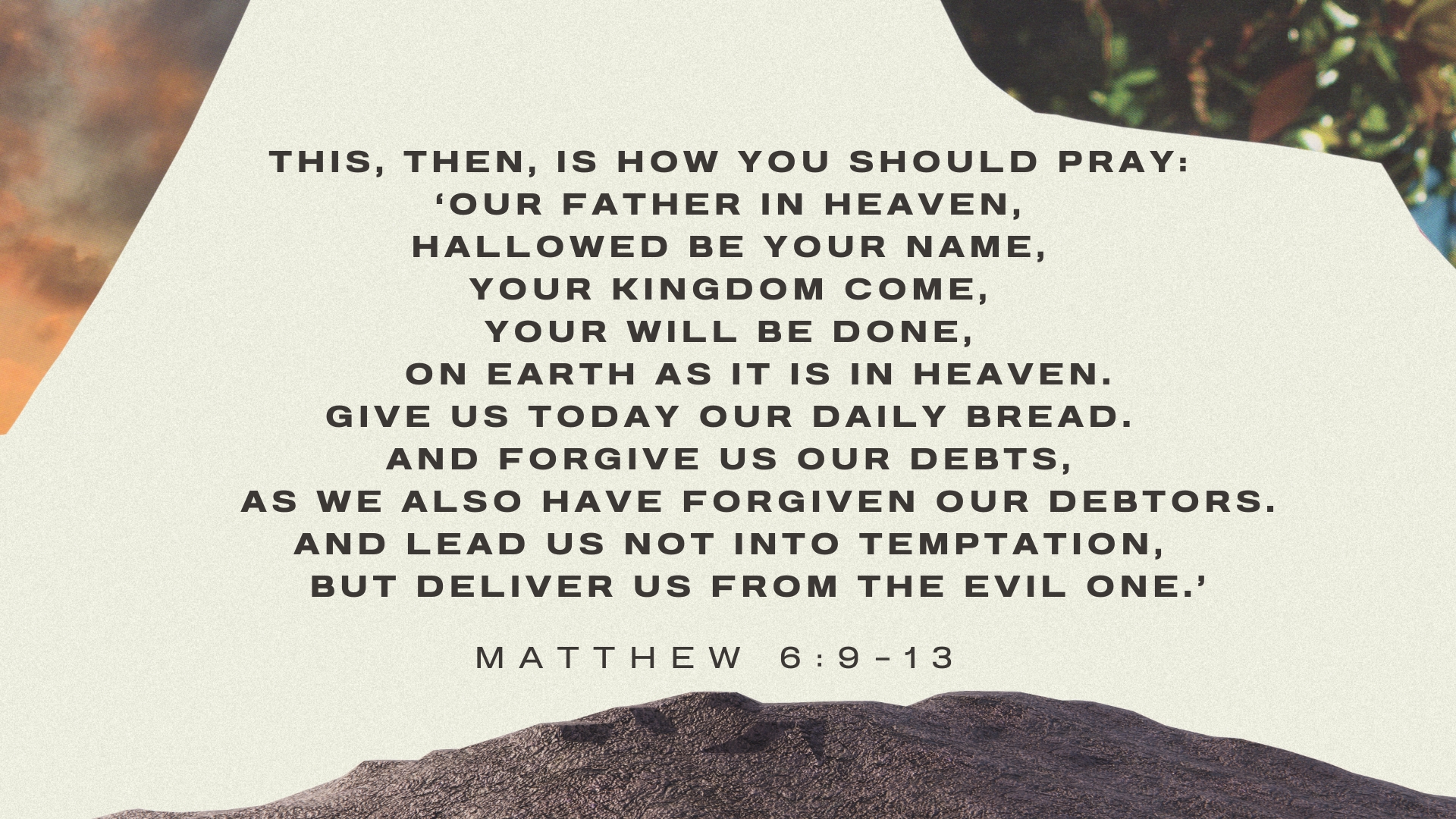 The Lord's Prayer