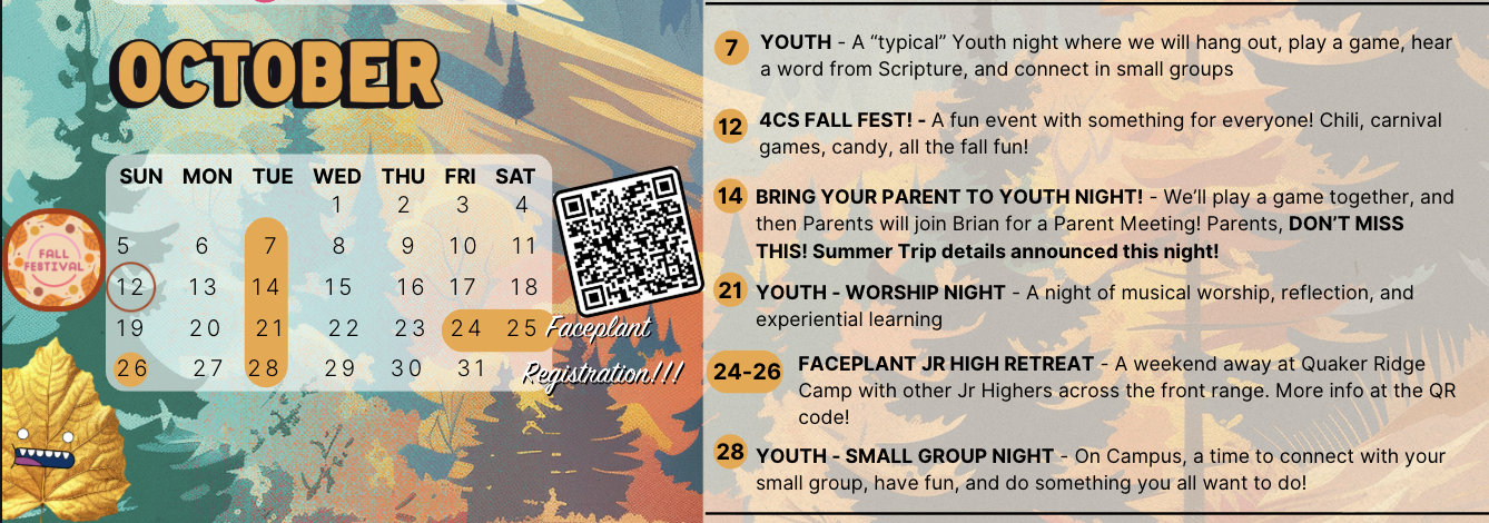 4C's Youth Fall Kickoff